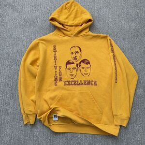 VTG 80s Russell Athletic MLK JFK RFK Hoodie Sweatshirt USA Civil Rights Rare L